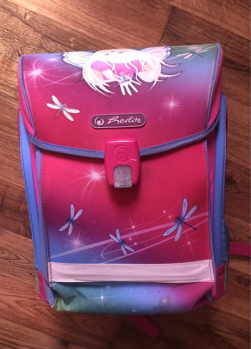 Стабилна и удобна Ергономична ученическа раница Herlitz Germany