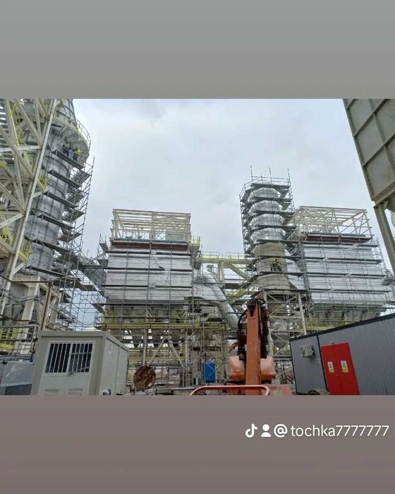 Монтаж,демонтаж и модификация на фасадно и индустриално скеле