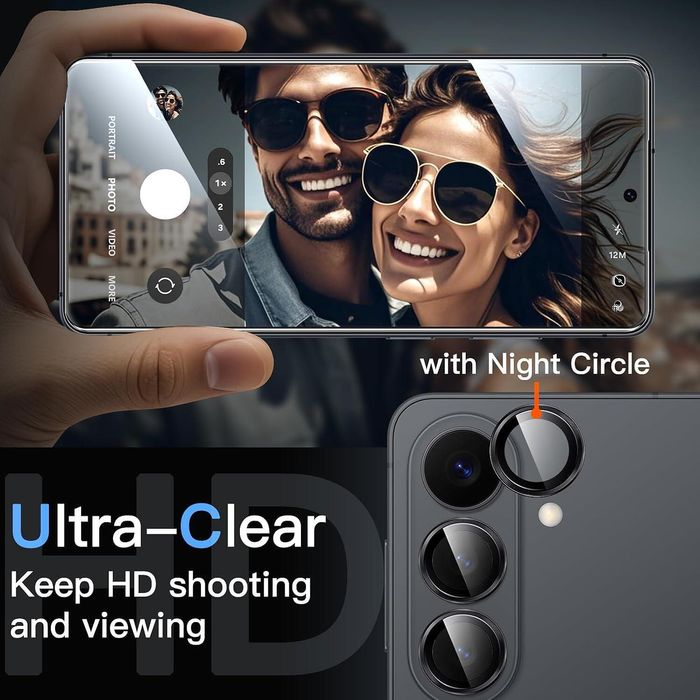 Стъклен протектор за камера тип рингове за samsung galaxy s26+ plus