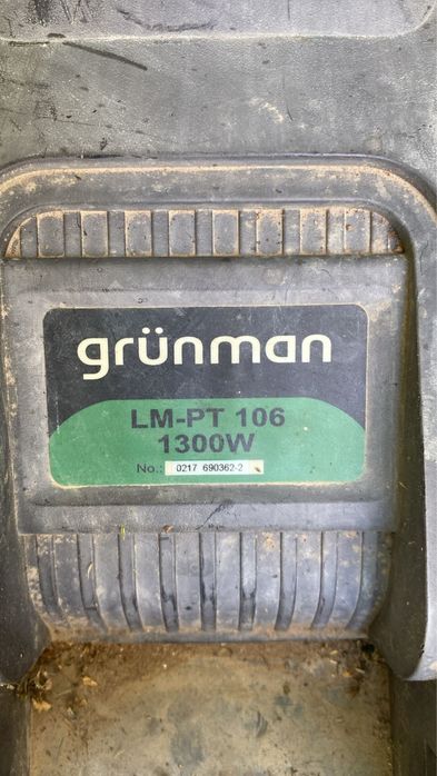 Grunman - masina electrica de tuns iarba