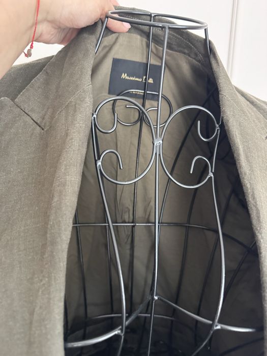 Massimo Dutti ленен костюм