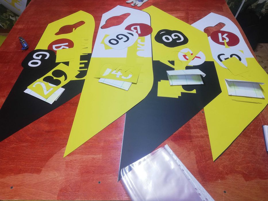 Брендирование Яндекс индрайвер с трафаретом