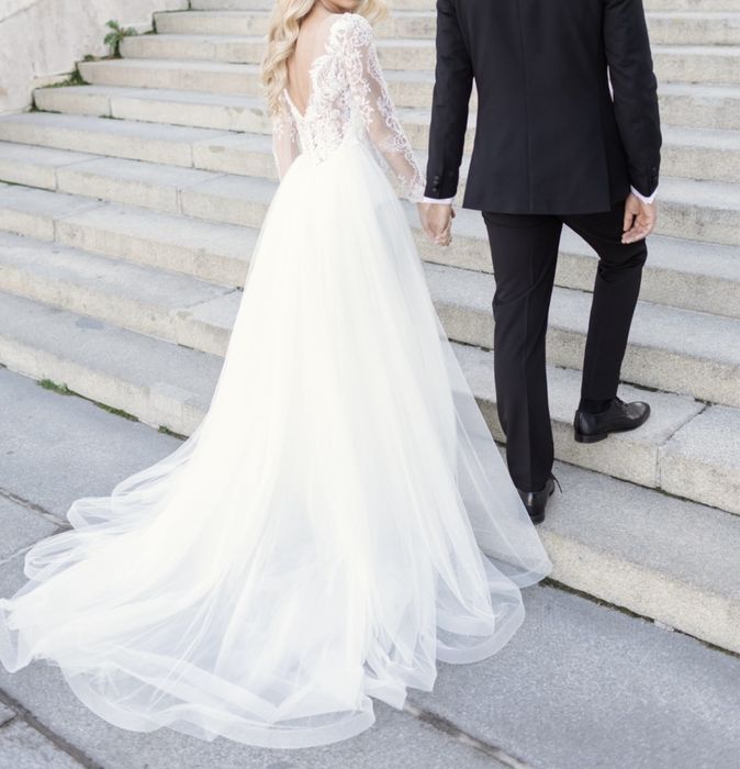 Rochie de mireasa 2 in 1