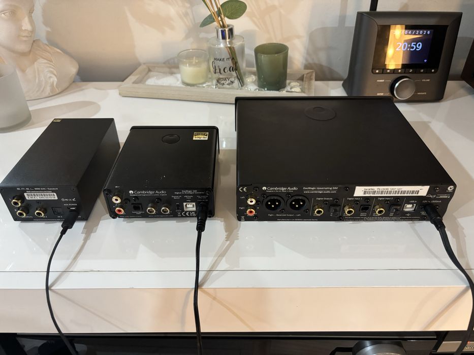 Dac Cambridge Audio si SMSL HiRes Audio