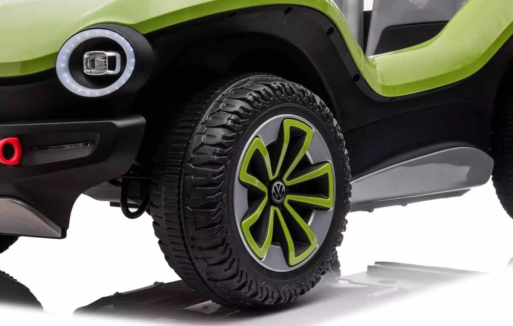 Masinuta electrica pentru 2 copii VW ID Buggy 2x 45W 12V Green