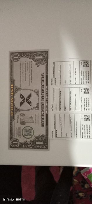 Infinix Hot 10i garantiyasi bor dokondan