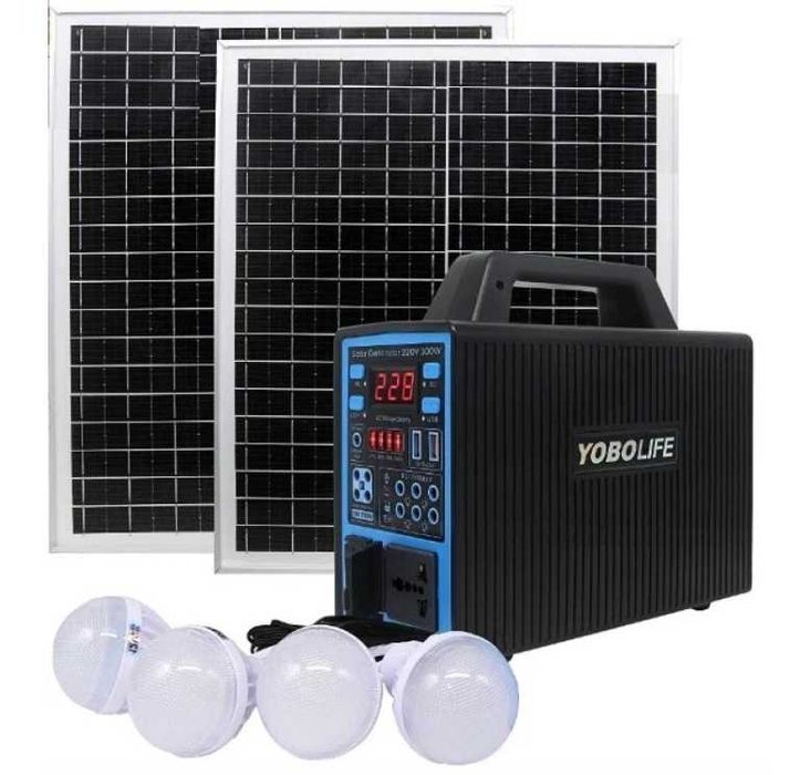 Солнечная электростанция Yobolife LM-9301 c преобразователем