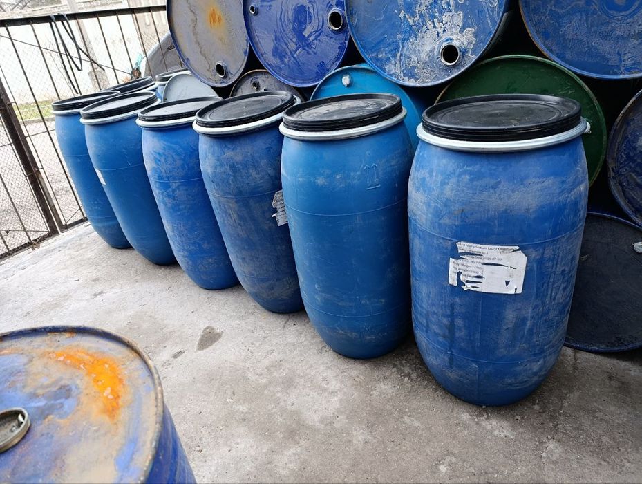 Бочка пластмассовая 170 литров чистый оптом bochka plasmas optom