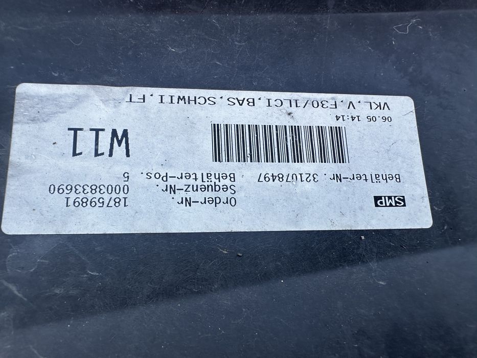 Bară față bmw seria 3.f30.f31.LCI.