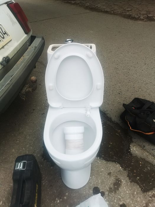 унитаз без крышки бочка