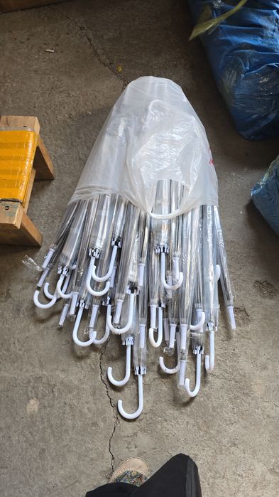 Прозрачный зонтик 70см