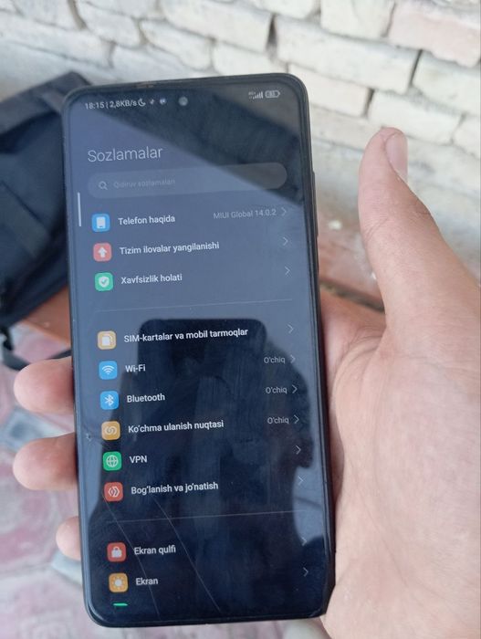 Poco X3 Pro sotiladi xotira 8ga 128