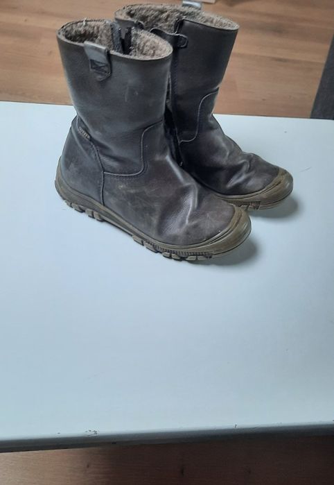 Кожени ботуши 34 номер