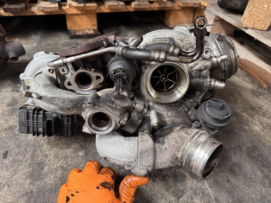Ansamblu turbine bmw  313cp n57d30b f06 f15 f16, f10, f11, f25, f26,