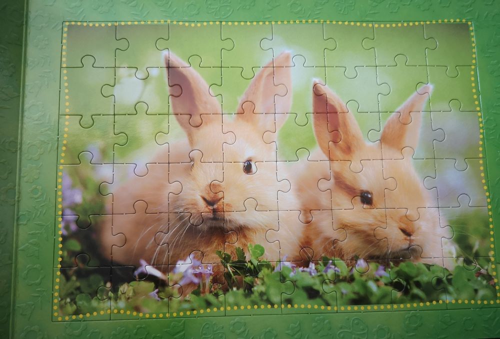 Carte puzzle animale domestice, cartonata, cai, câini, NOI