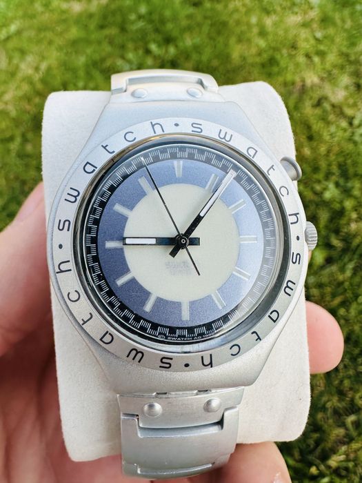 Vintage Swatch Irony ZEBAH YGS9000 - Swiss made Big Loomi watch