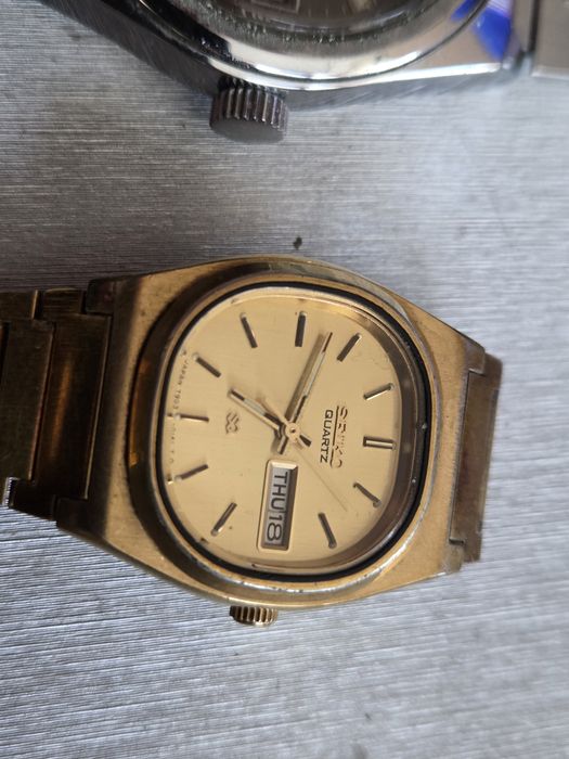 Лот стари ръчни часовници Ракета и Seiko