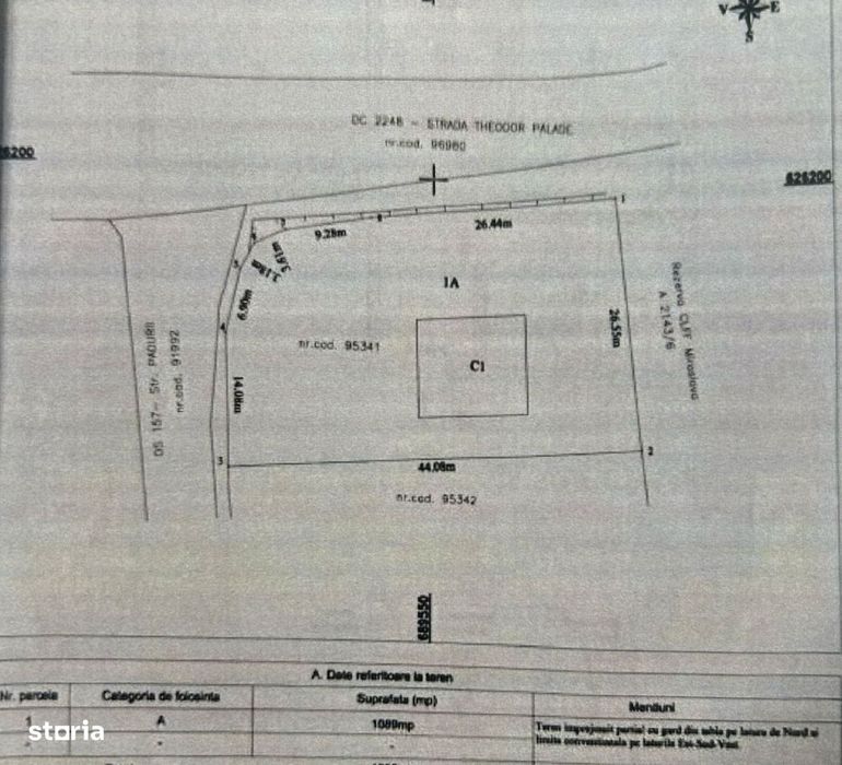 Casa Vila S+P+M cu 1089mp teren intravilan Proselnici Miroslava