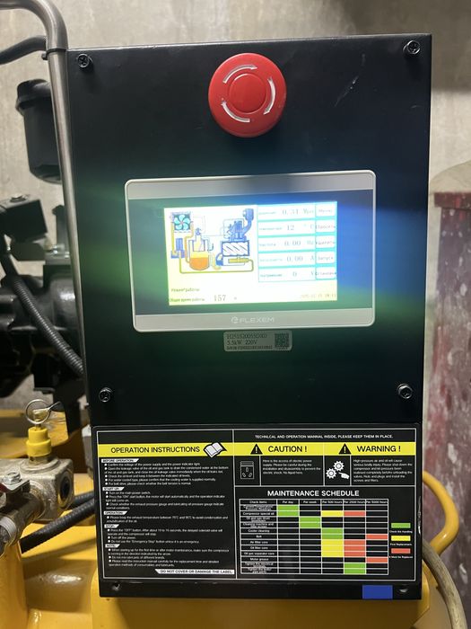 Компрессор янги холати почти ишлатилмаган