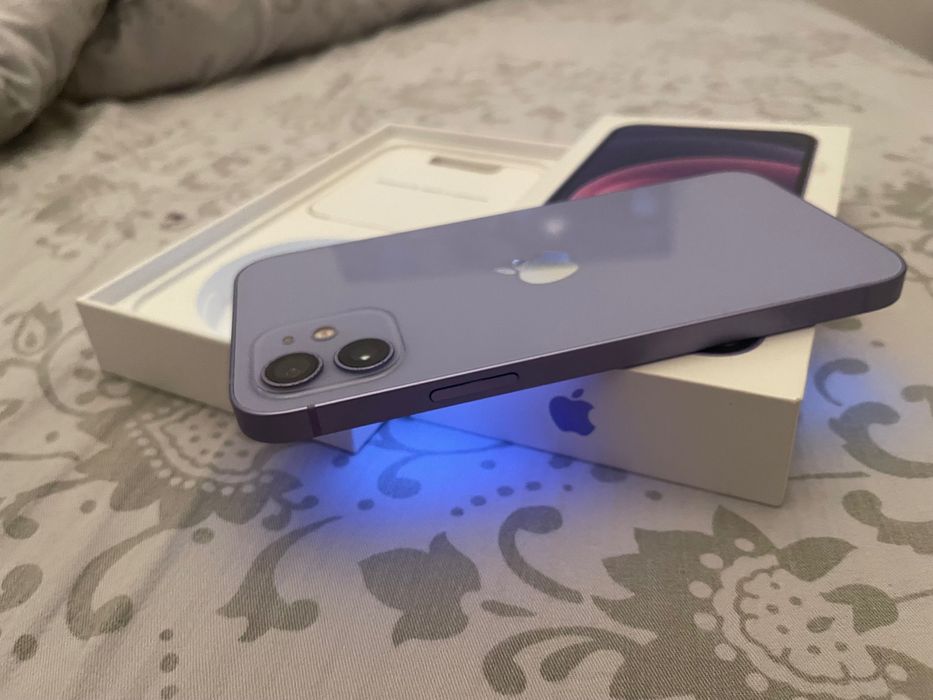 iPhone 12 Mov Purple 64 Gb orice rețea 10/10