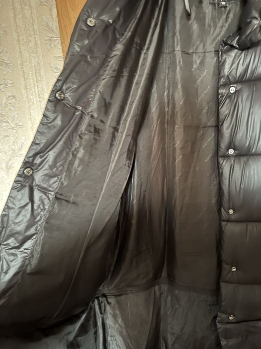 Пальто балонь длинное