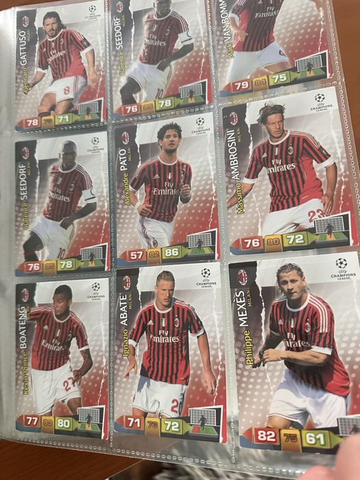 Cartonase fotbalisti