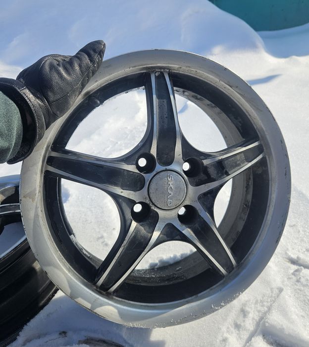 Комплект титановых дисков 14