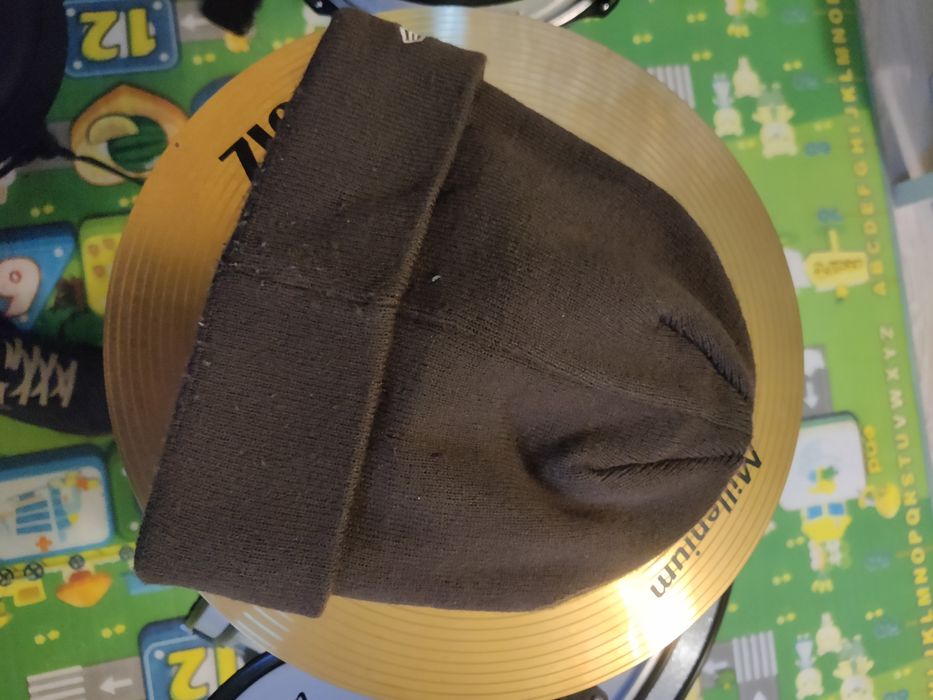 New Era, Caciula cu broderie logo League Ess, Maro inchis, 56-62 CM