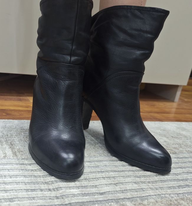 Полусапожки Carlabei, натуральная кожа, 36 размер