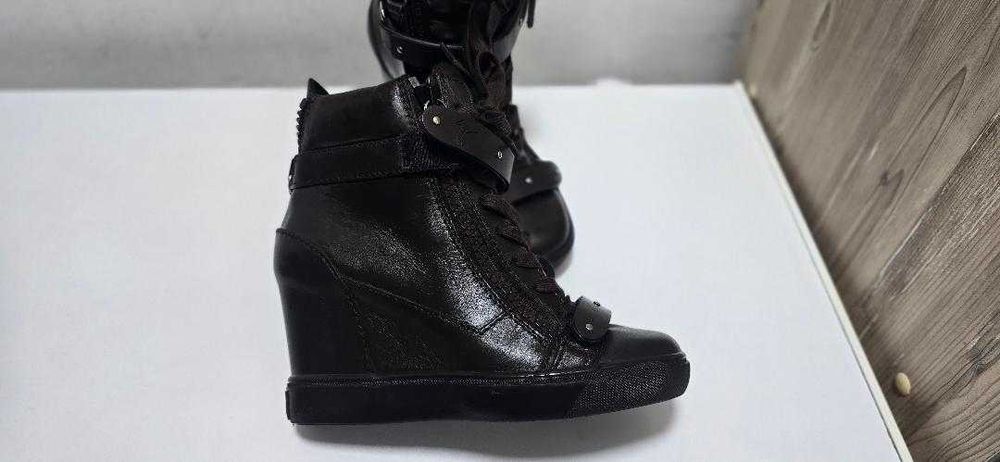 original ghete piele naturala Giuseppe Zanotti