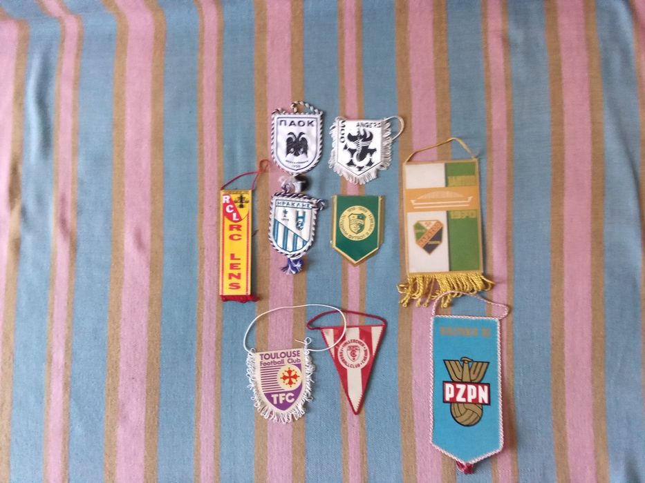 Fanioane echipe fotbal și handbal