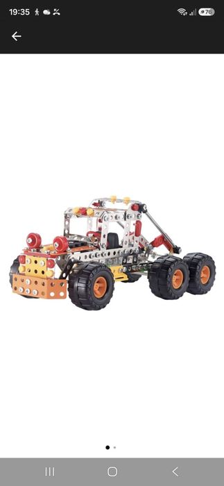 Constructie Metalica Camion cu 6 Roti - 305 piese