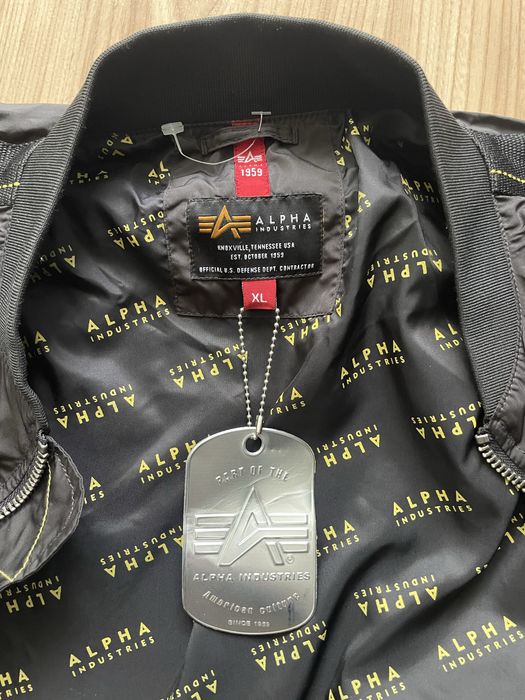 ALPHA INDUSTRIES Bombers/Нов мъжки бомбър/яке XL