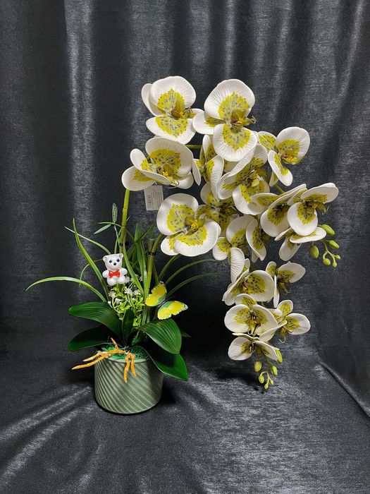 Aranjament orhidee artificiala premium