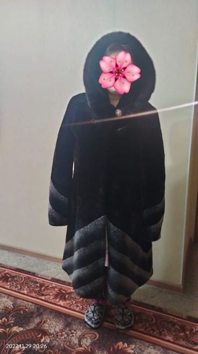 Шуба женская мутон