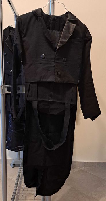 Фрак, панталон и боди за спортни стандарт танци, размер ЮСВ и Младежи