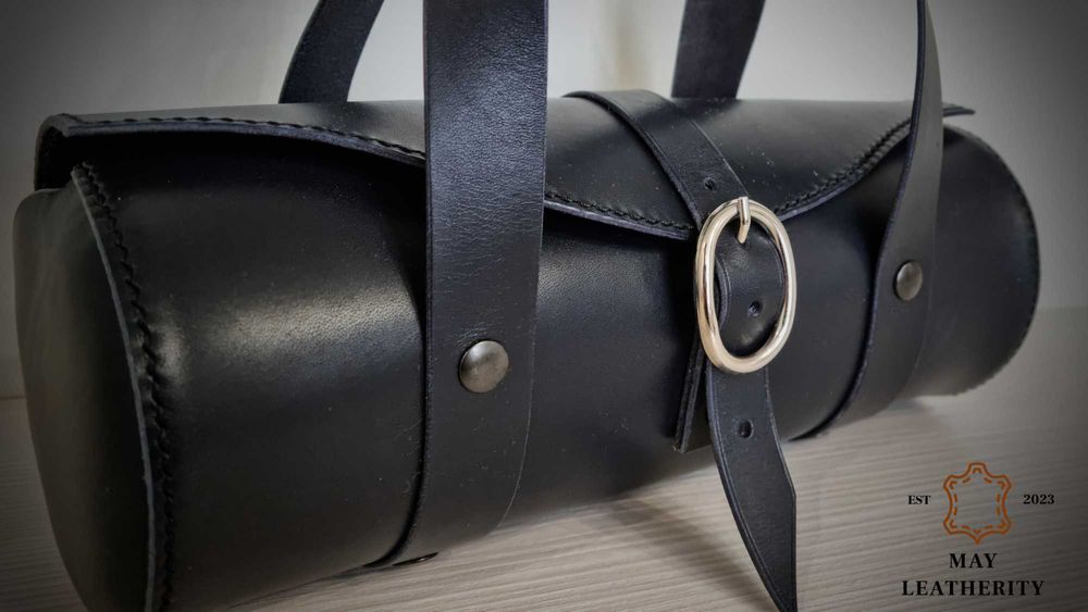 Geantă instrumente din piele naturală