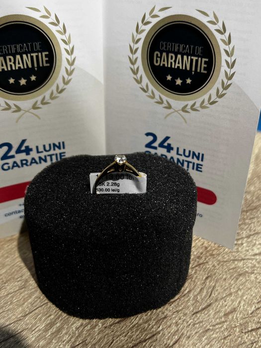 (AG42) Inel aur 18K 2.28g b10707 - Garantie 2 ani!
