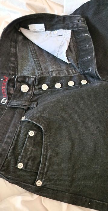 Blugi noi , negri , 100%bumbac