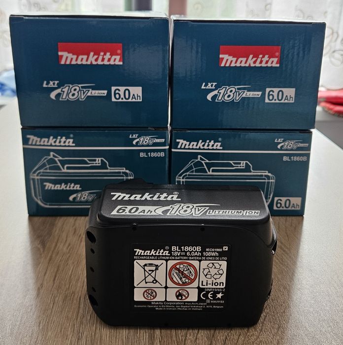 Baterie/Acumulator Makita 18V 6Ah BL1860 BL1850  BL1840 BL1830 NOU!