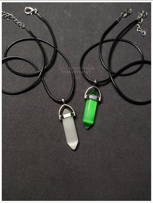 Парные кулон маятник из натуральных камней кулоны Солнце Луна, Инь Ян