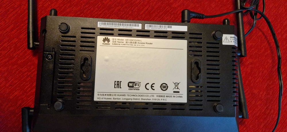 Huawei AR129CGVW-L Wireless Access Router Gigabit, 2.4GHz/5GHz, 4G