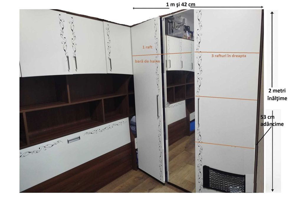 Mobilă dormitor/sufragerie