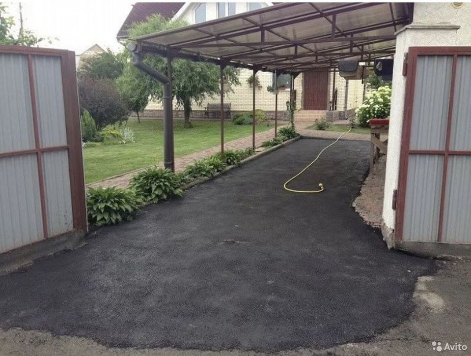 Укладка асфальта