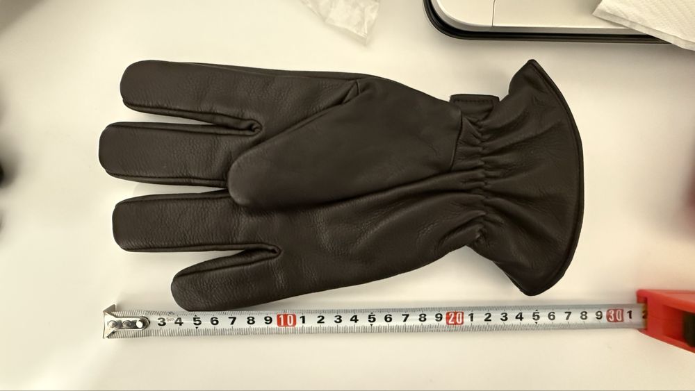 Vand manusi piele barbati maro XL ieftin