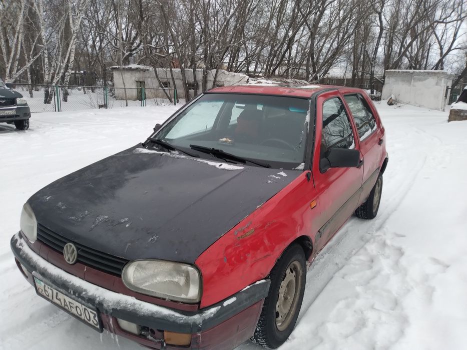 Гольф-3, 1,6-АБУ корбератор на полном ходу