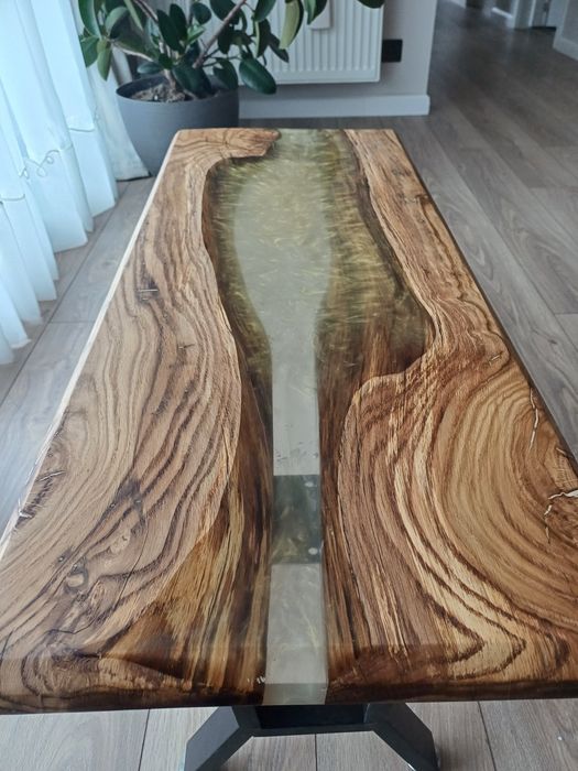 Masuta de cafea handmade stejar