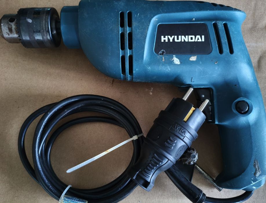 Bormașină electrică cu cablu, Hyundai, 500W