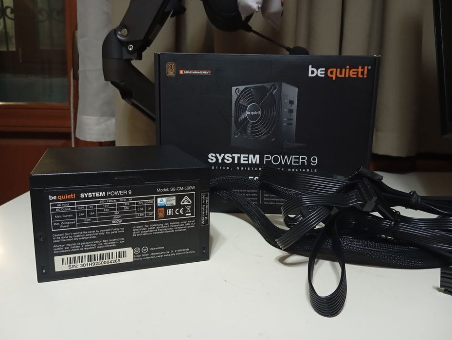 Материнская плата, видеокарта и блок питания