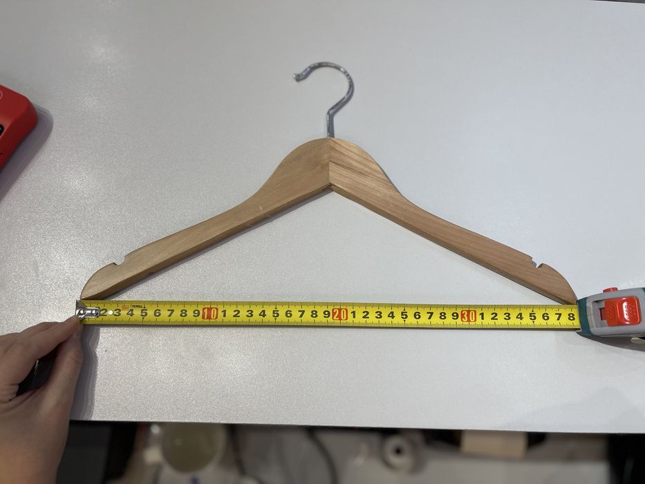 30 шт Вешалки плечики дерево